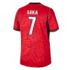England Bukayo Saka #7 Bortedrakt VM 2026 Kortermet